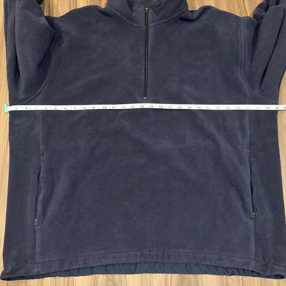 Nike Golf Therma-Fit Fleece Quarter Zip Pullover Navy Blue‎ XL Warm Soft pockets